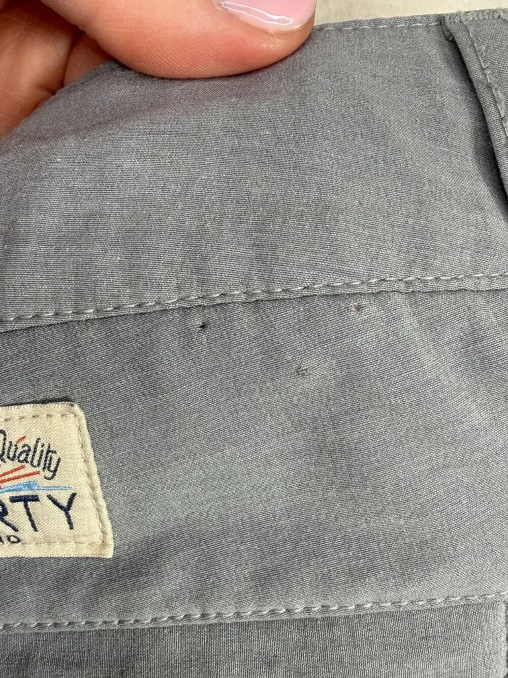 Faherty Mens All Day Shorts Gray Size 40 Drawstring Stretch Preppy Beach